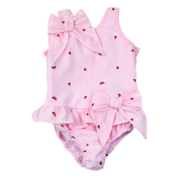 Funtasia Too Watermelon One Piece Swimsuit - Pink