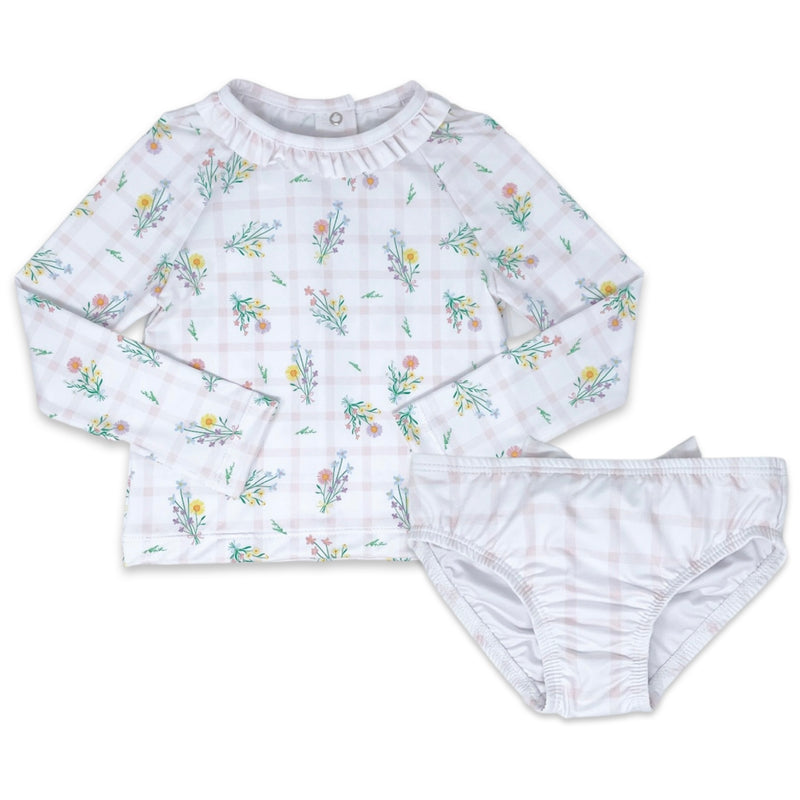 Lullaby Set Rash Guard Set - Floral