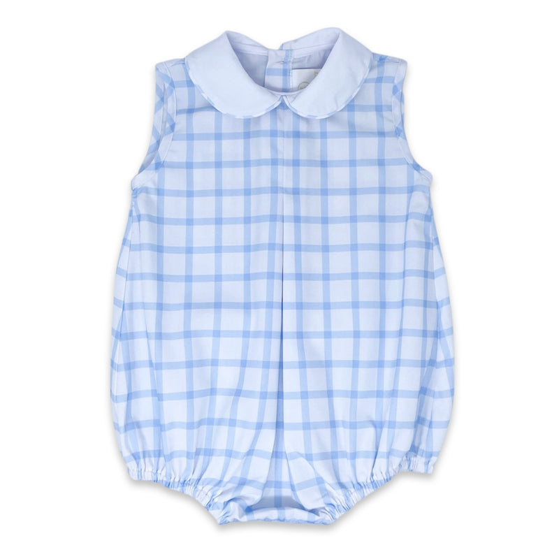 Lullaby Set Windowpane Bubble - Blue