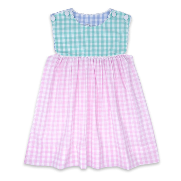 Lullaby Set Dress - Pink/Mint/Blue