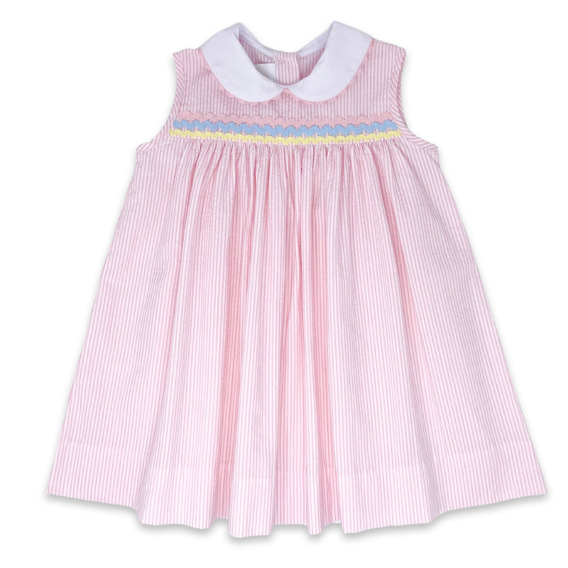 Lullaby Set Pink Seersucker Dress