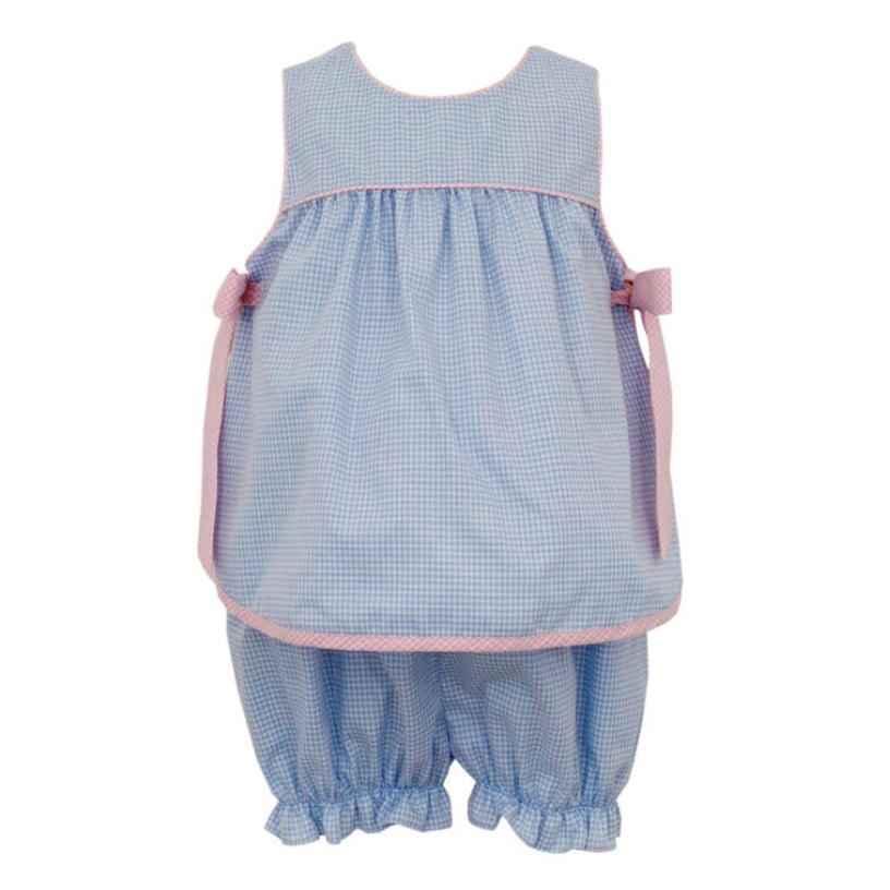 Petit Bebe Bloomer Set - Pink/Blue