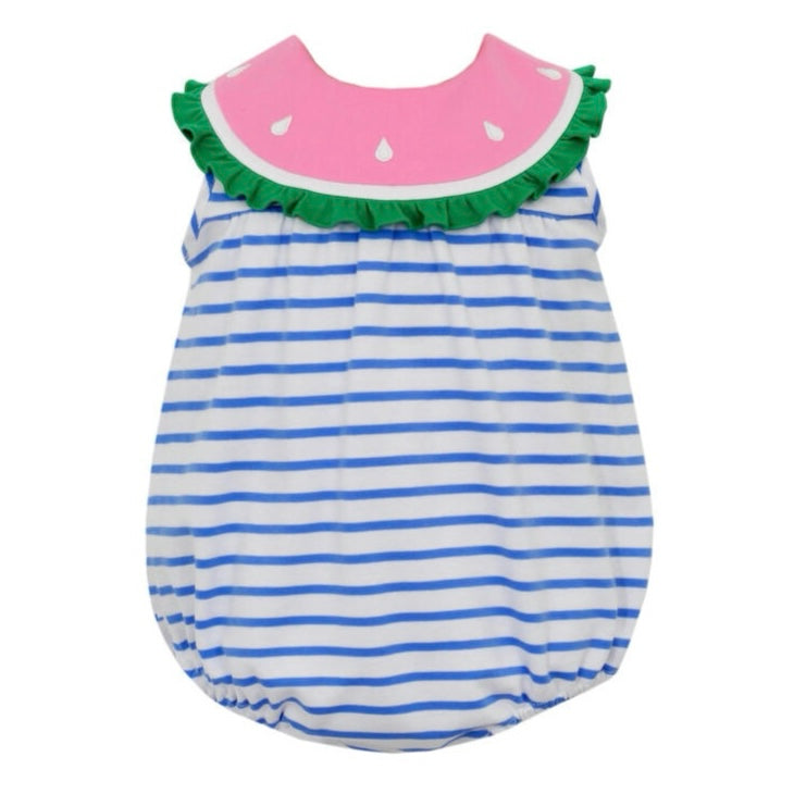 Claire & Charlie Watermelon Bubble - Blue