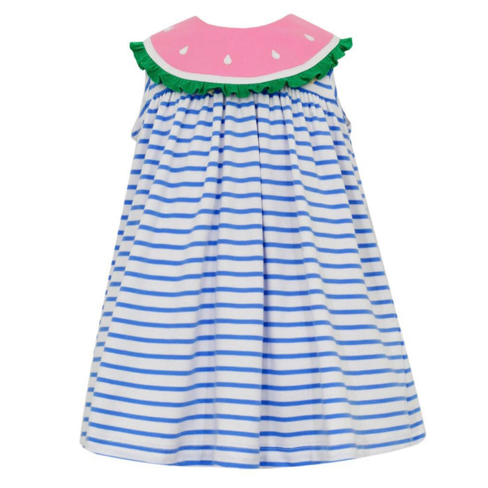 Claire & Charlie Watermelon Dress - Blue