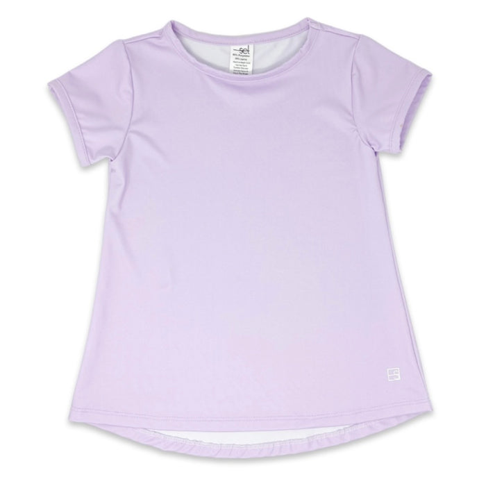 Set Athleisure Girls T-Shirt - Purple