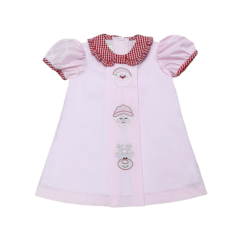 Zuccini Kids Claus Family Dress - Pink