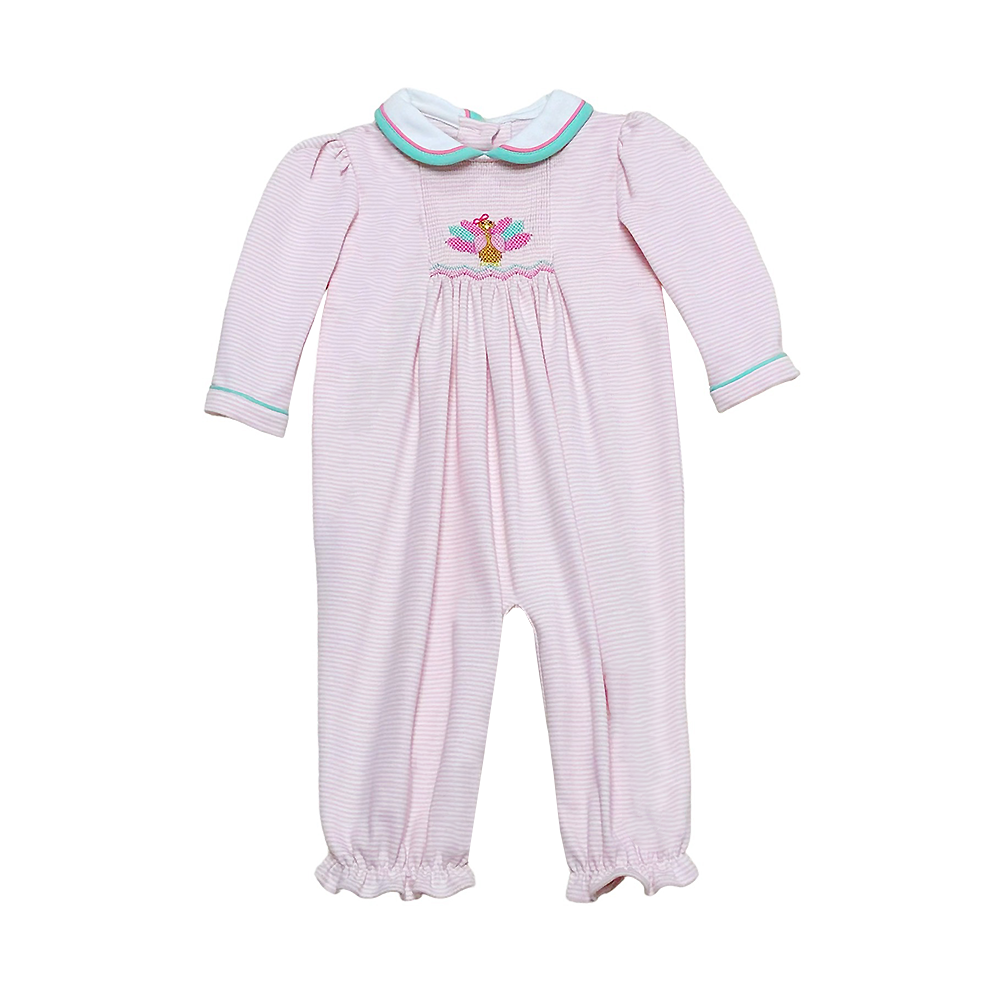 Zuccini Kids Turkey Romper - Pink