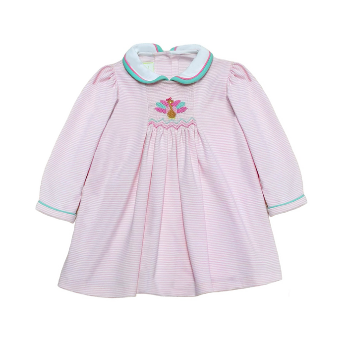 Zuccini Kids Turkey Dress - Pink