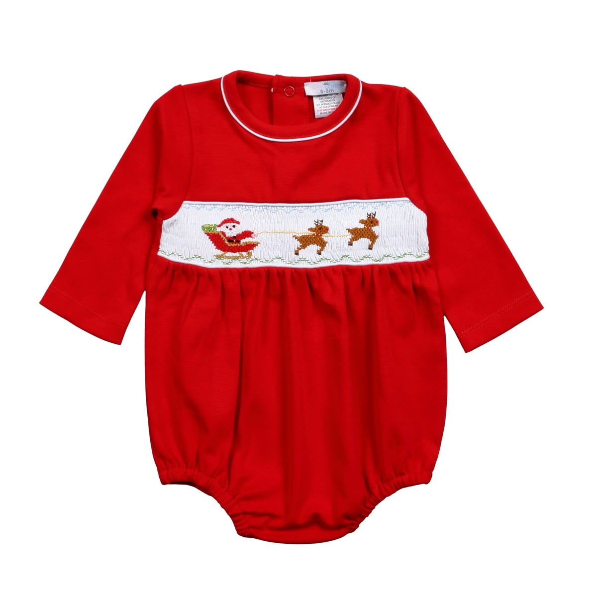 *Pre-Sale* Baby Loren Santa’s Sleigh Bubble - Red