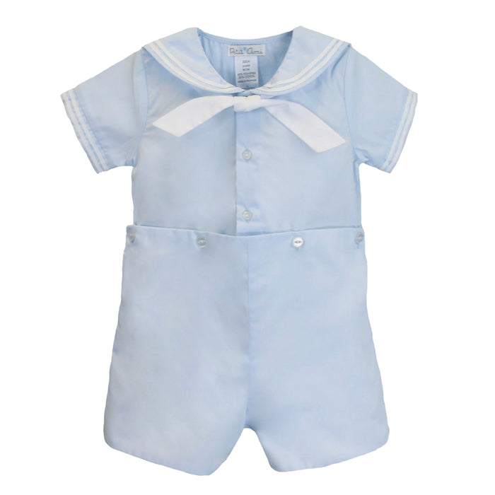 Petit Ami Nautical Suit - Blue