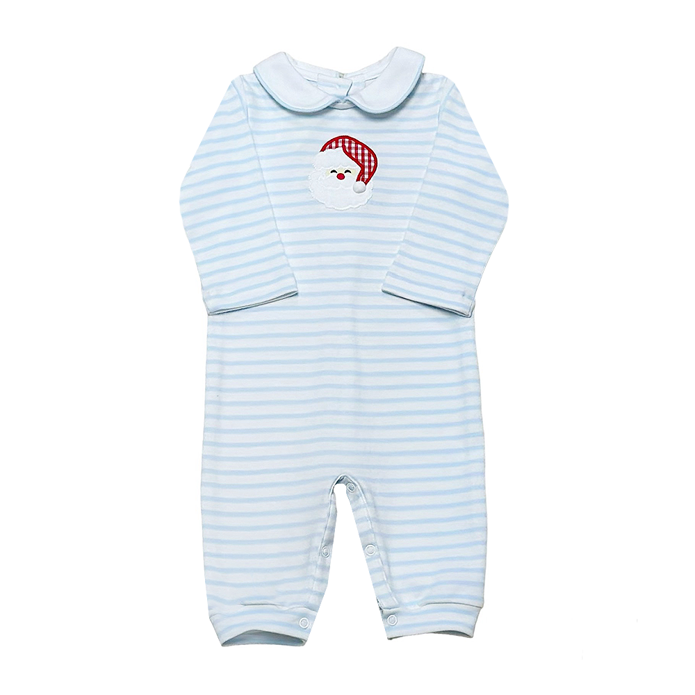 Zuccini Kids Boys Santa Romper - Blue