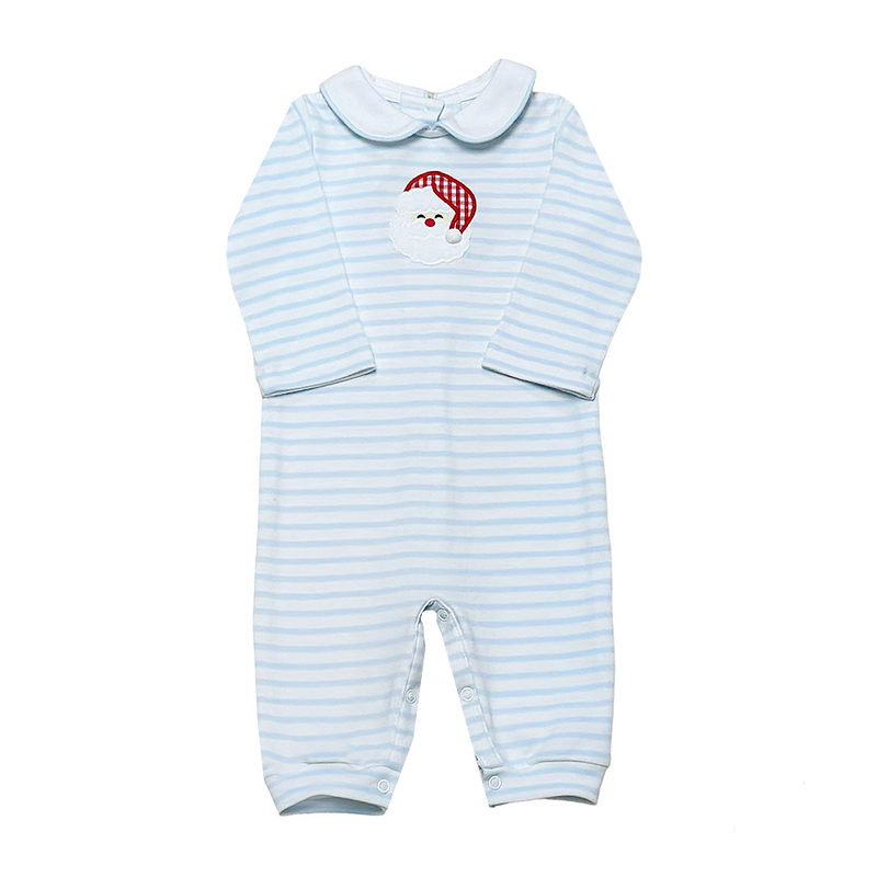 Zuccini Kids Boys Santa Romper - Blue