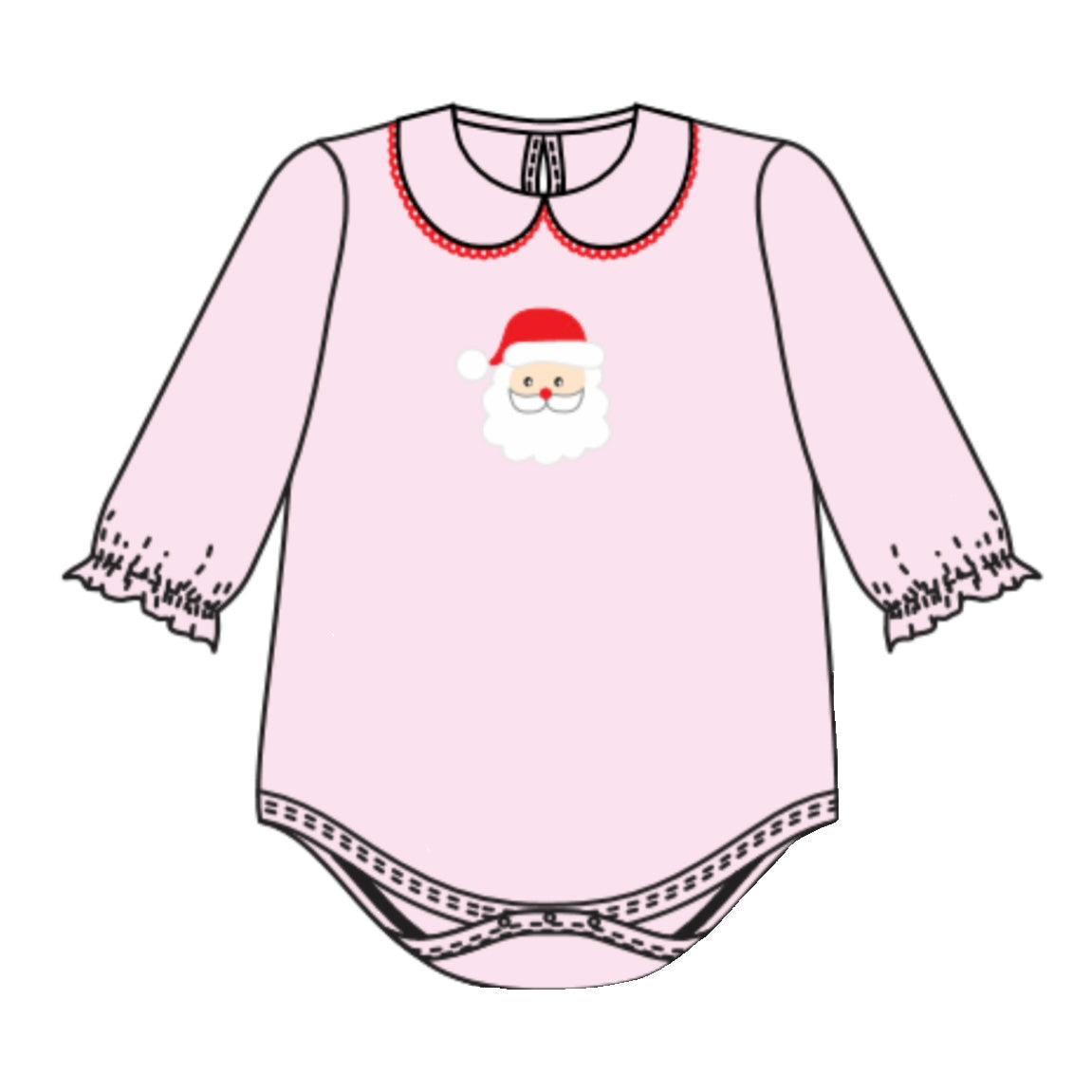 Luigi Kids Santa Bubble - Pink