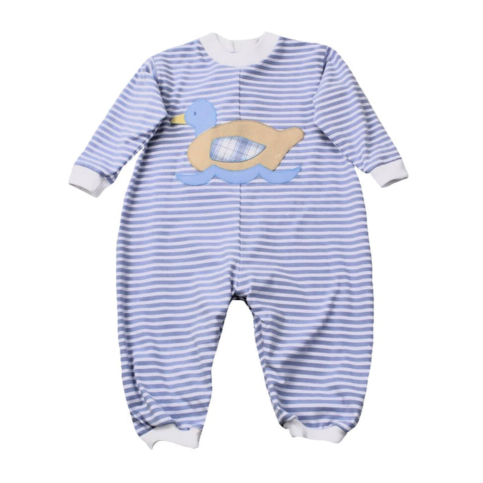 *Pre-Sale* Funtasia Too Mallard Romper - Blue