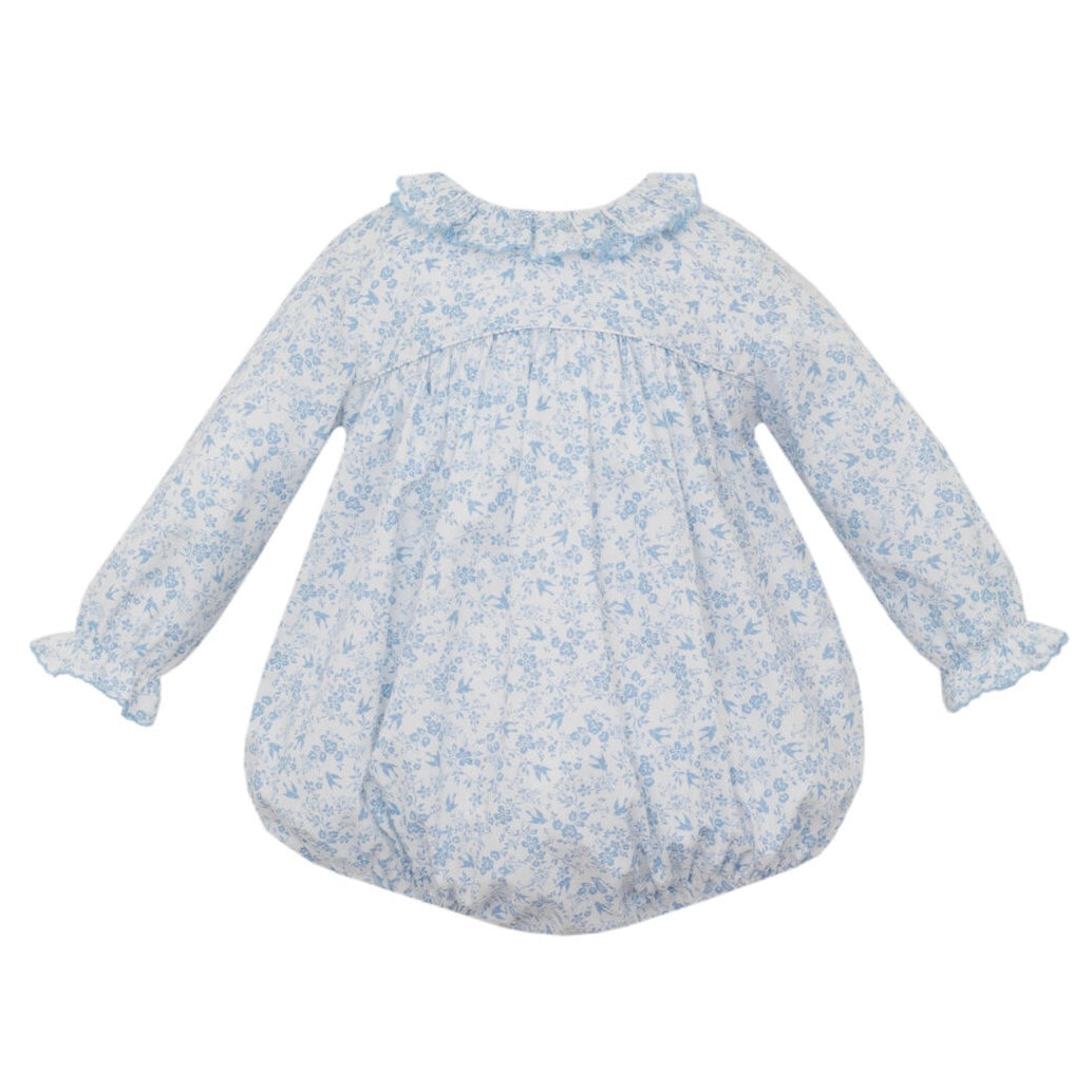 *Pre-Sale* Petit Bebe Blue Floral Bubble