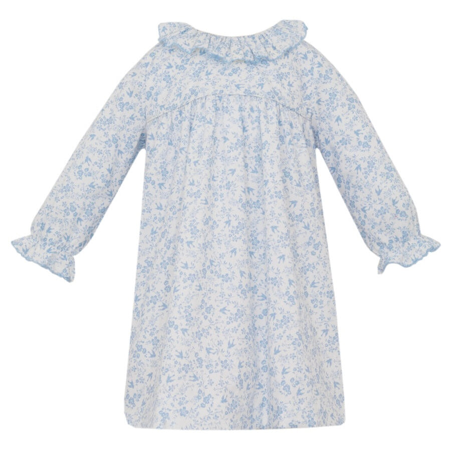 Petit Bebe Blue Floral Dress