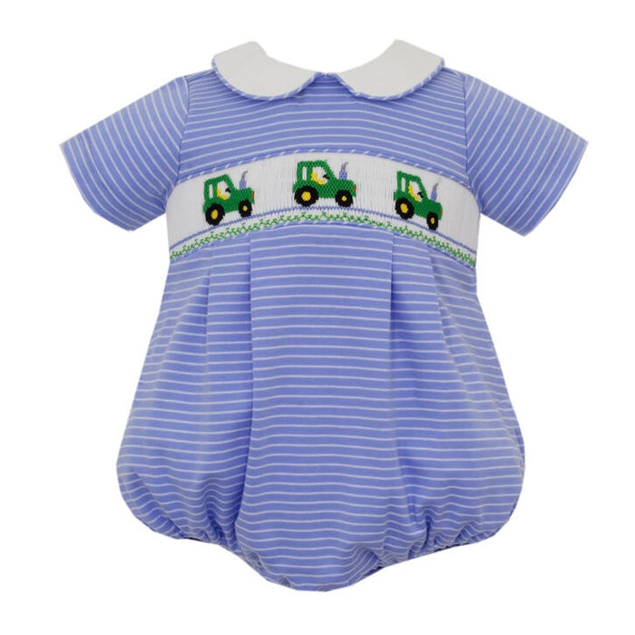 Petit Bebe Tractor Bubble - Periwinkle Blue