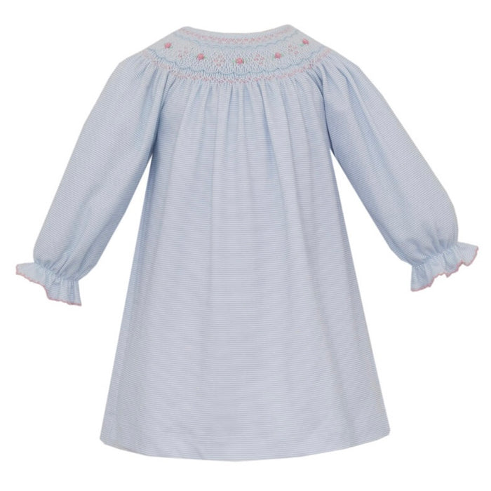 *Pre-Sale* Petit Bebe Smocked Dress - Blue