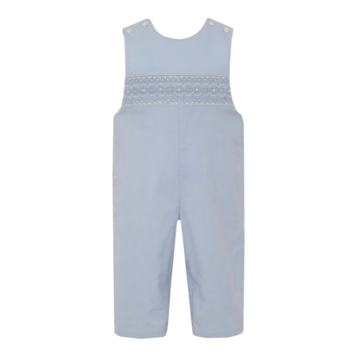 Petit Bebe Smocked Corduroy Jon Jon Set - Blue