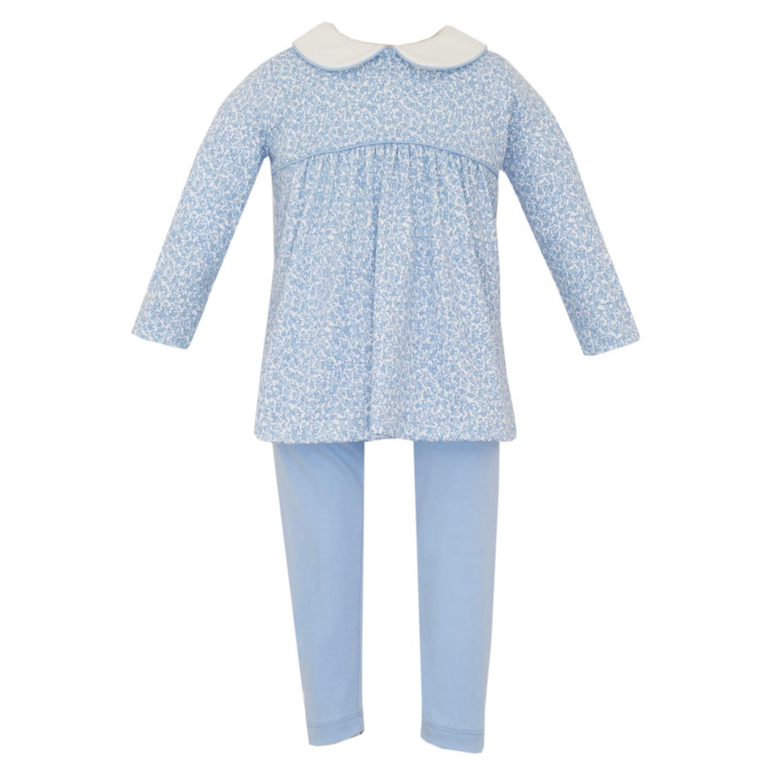 *Pre-Sale* Petit Bebe Blue Liberty Floral Tunic Set