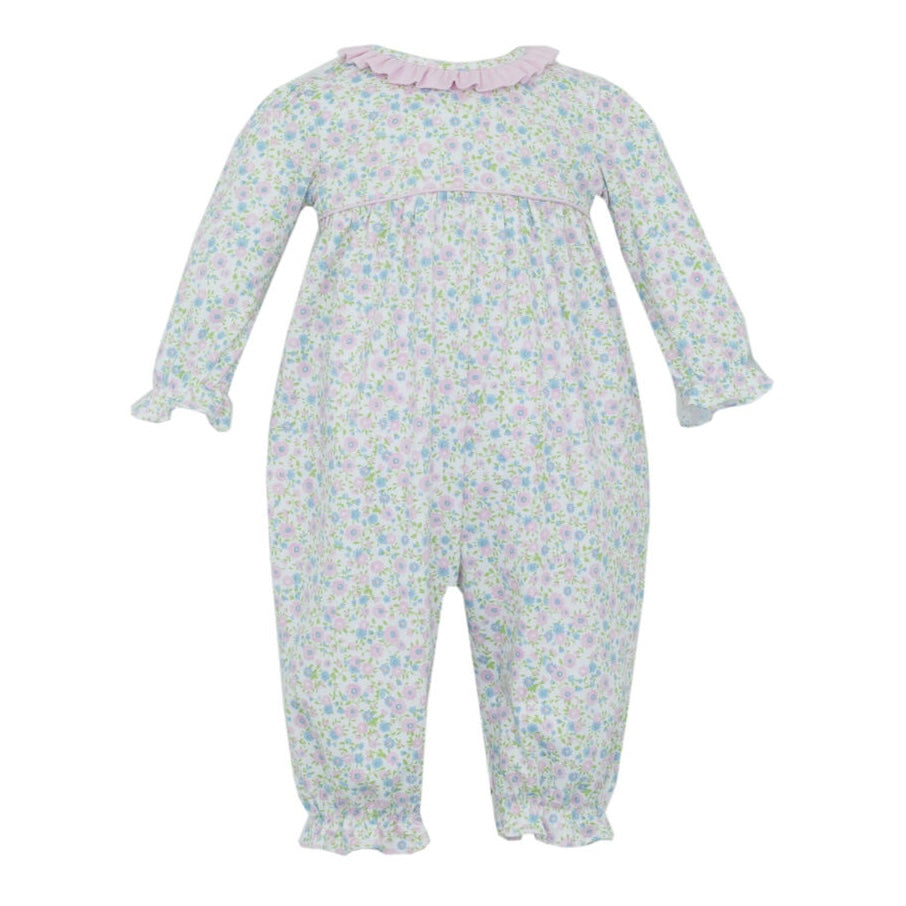 *Pre-Sale* Petit Bebe Pink & Blue Liberty Floral Romper