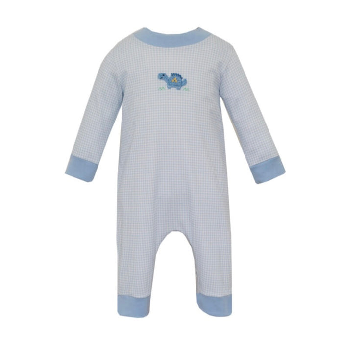 *Pre-Sale* Petit Bebe Dinosaur Romper - Blue