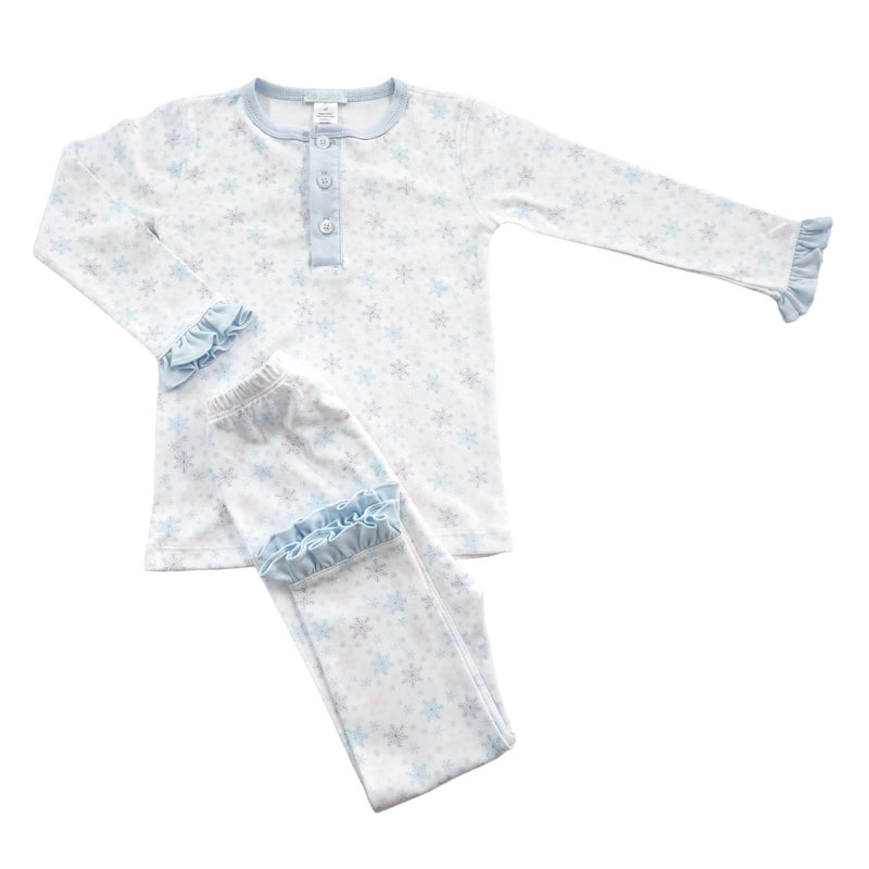 La Luna Snowflakes Pajama Set