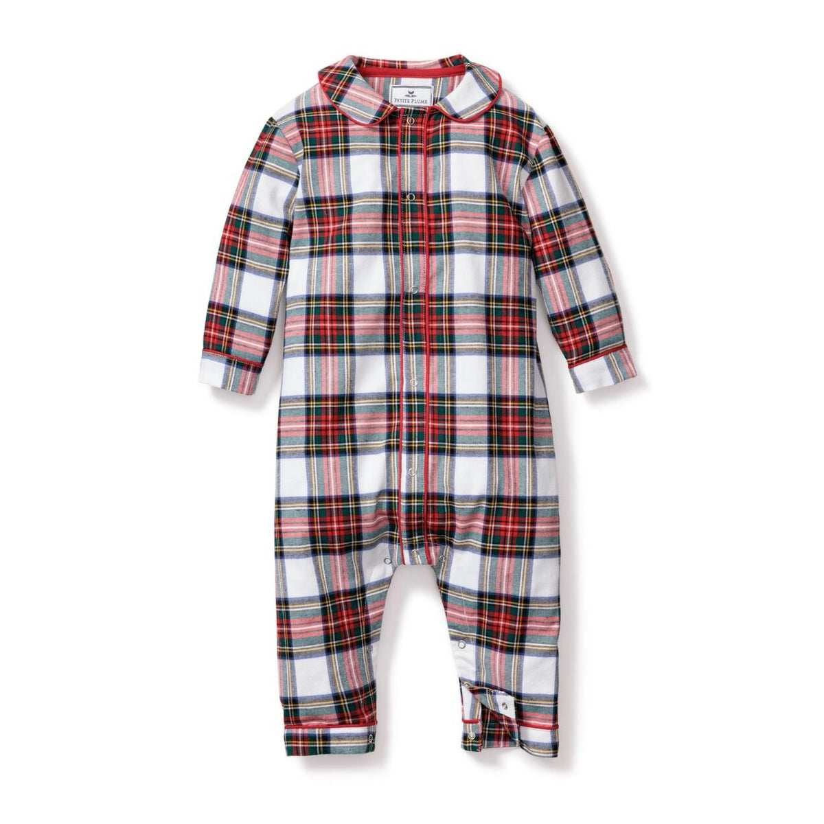 *Pre-Sale* Petite Plume Boys Romper - Balmoral Tartan