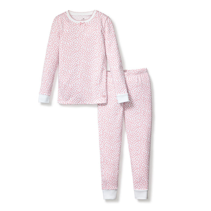 Petite Plume Long Pajamas - Sweethearts