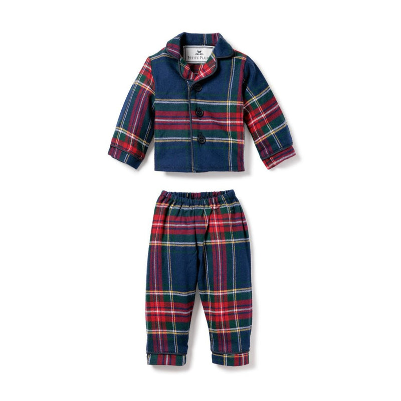 *Pre-Sale* Petite Plume Doll Pajamas - Windsor Tartan