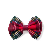 *Pre-Sale* Petite Plume Hair Bows - Imperial Tartan