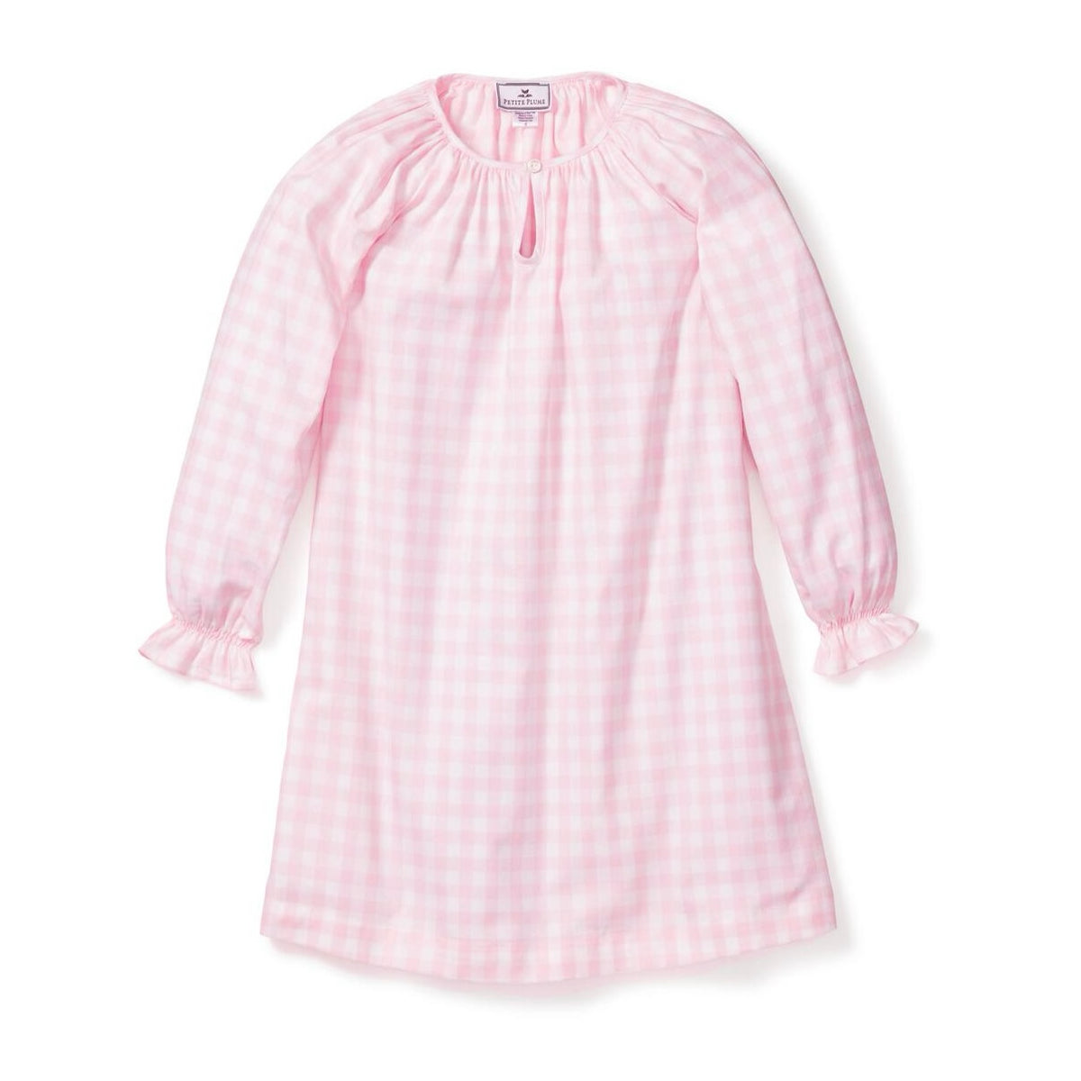 Petite Plume Nightgown - Pink Gingham