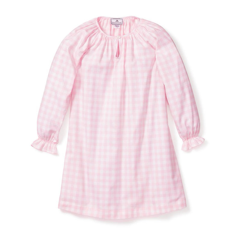 *Pre-Sale* Petite Plume Nightgown - Pink Gingham