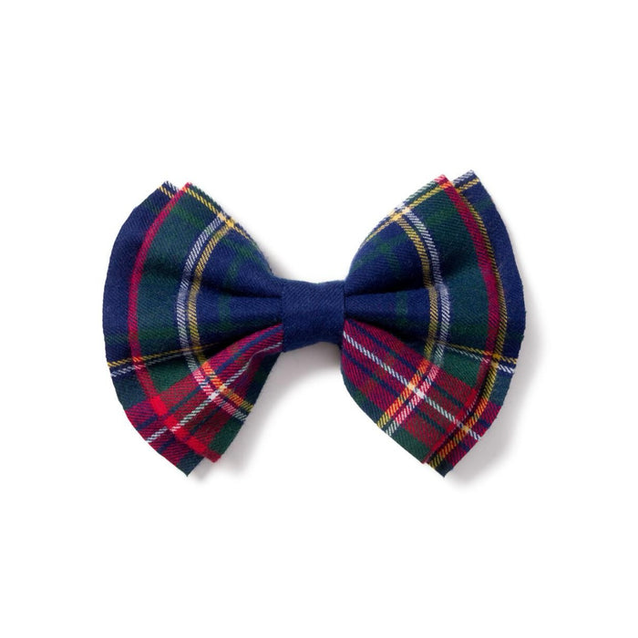 *Pre-Sale* Petite Plume Hair Bows - Windsor Tartan