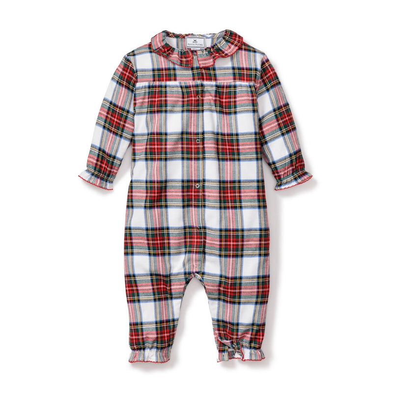 *Pre-Sale* Petite Plume Girls Romper - Balmoral Tartan