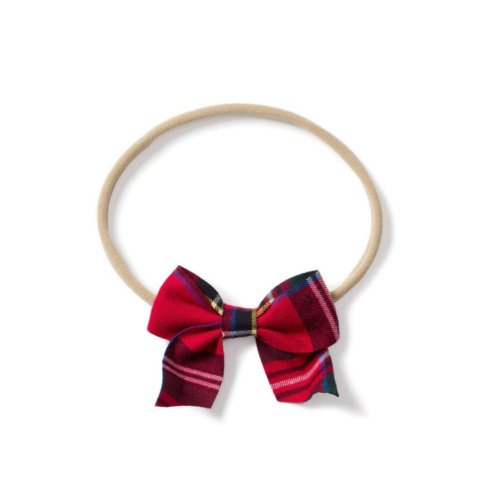 *Pre-Sale* Petite Plume Hair Bows - Imperial Tartan