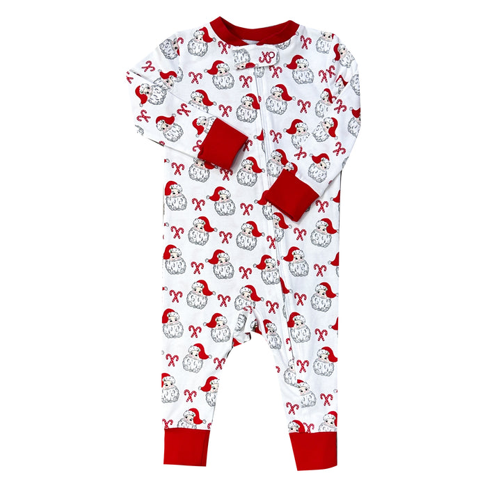 *Pre-Sale* Ishtex Santa Playsuit - Red