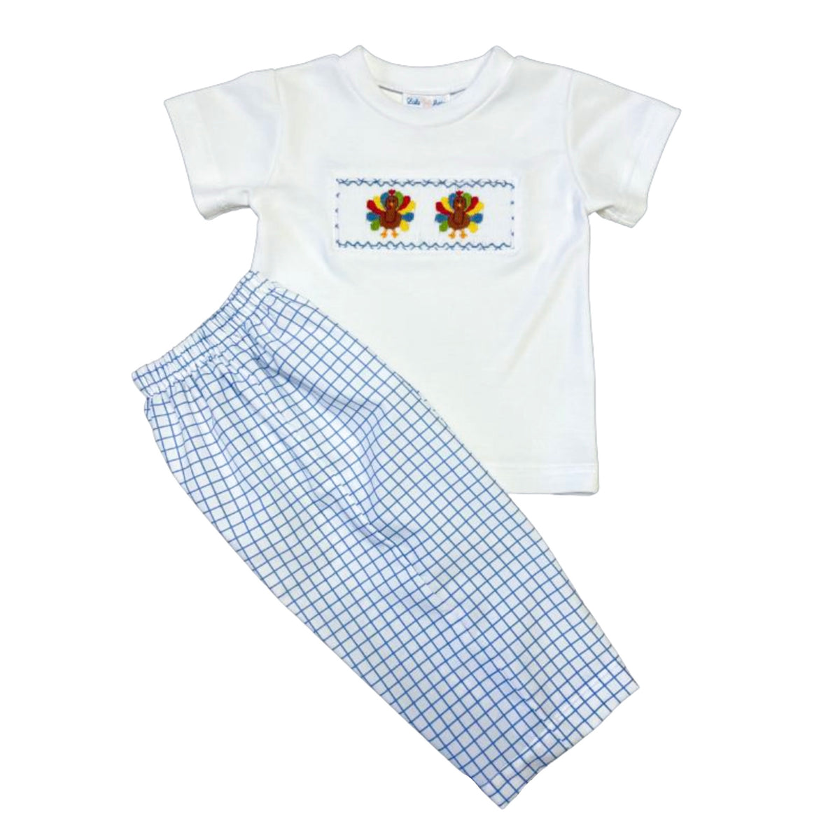 Lulu Bebe Turkey Pant Set - Blue