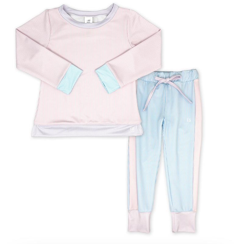 Set Athletics Jogger Set - Pink/Blue