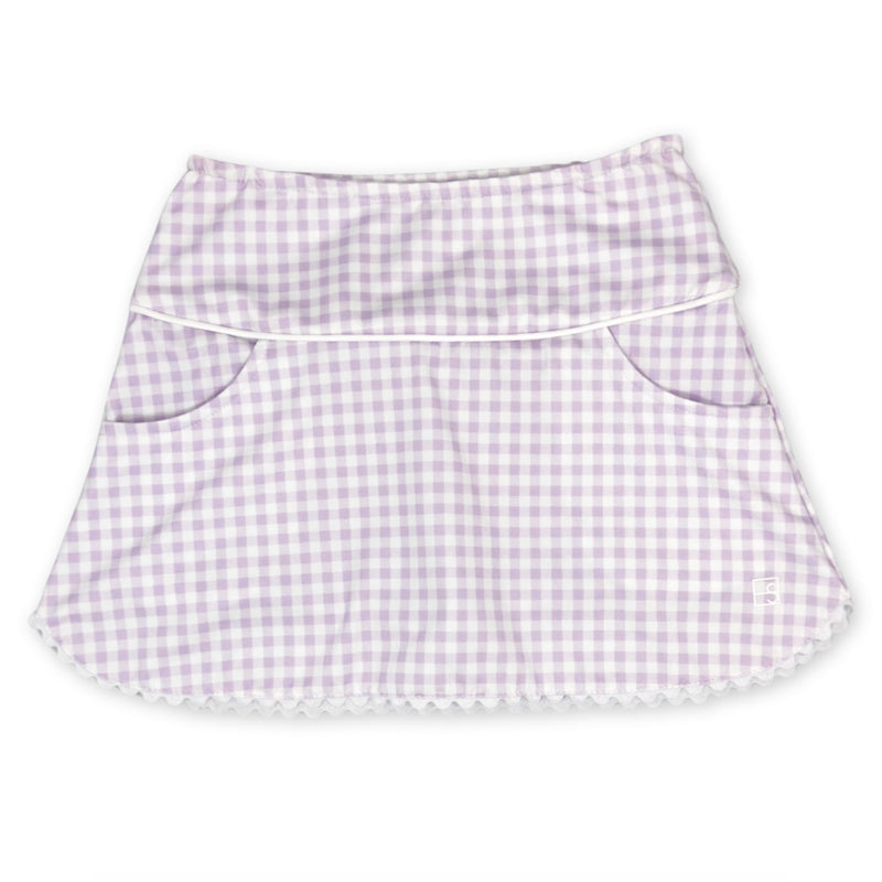 Set Athletics Skort - Purple Gingham