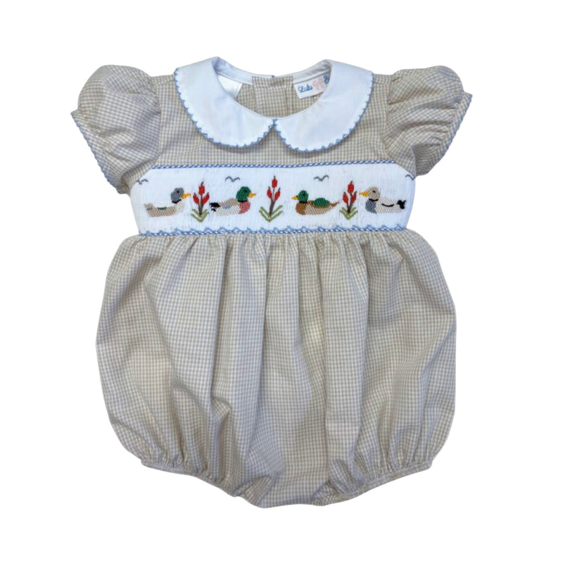 Lulu Bebe Girls Ducks Bubble - Beige