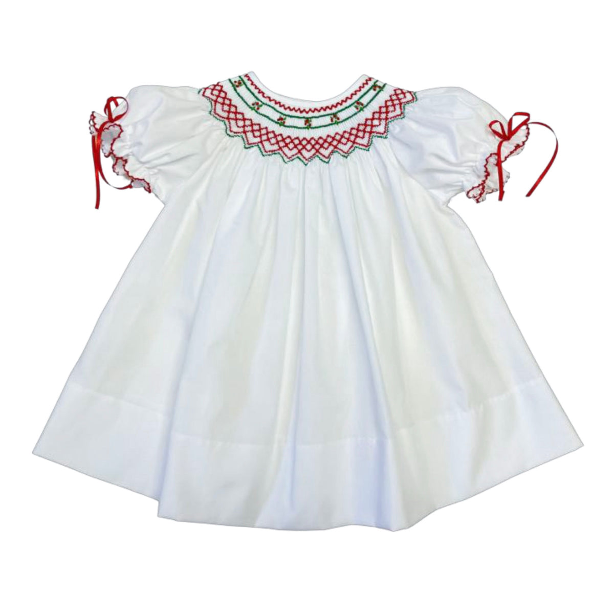 *Pre-Sale* Lulu Bebe White Christmas Dress