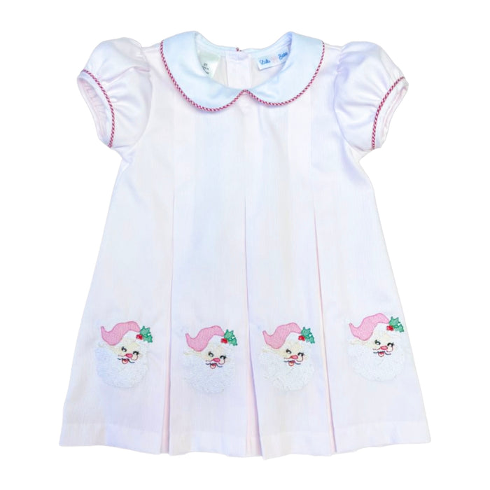 *Pre-Sale* Lulu Bebe Santa Claus Dress - Pink