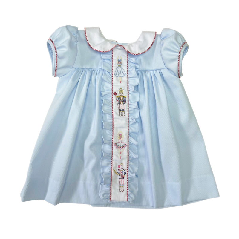 *Pre-Sale* Lulu Bebe Nutcracker Dress - Blue