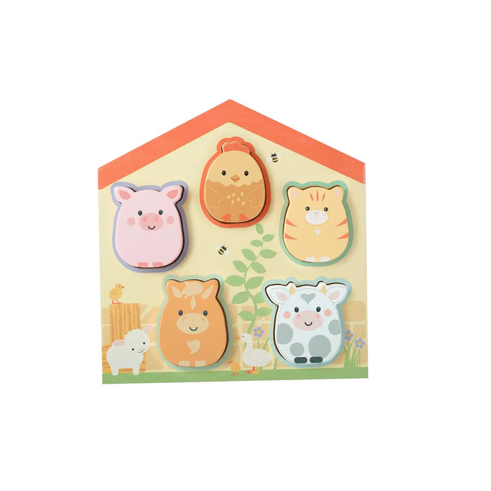 *Pre-Order* Orange Tree Toys Farmyard Barn Shape Puzzle