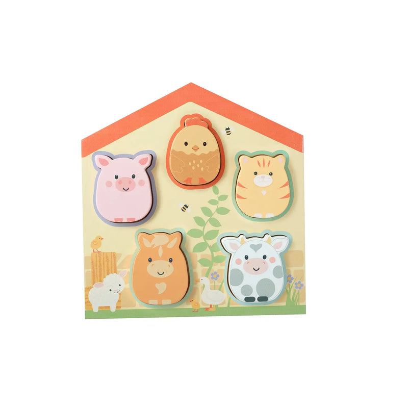 *Pre-Order* Orange Tree Toys Farmyard Barn Shape Puzzle