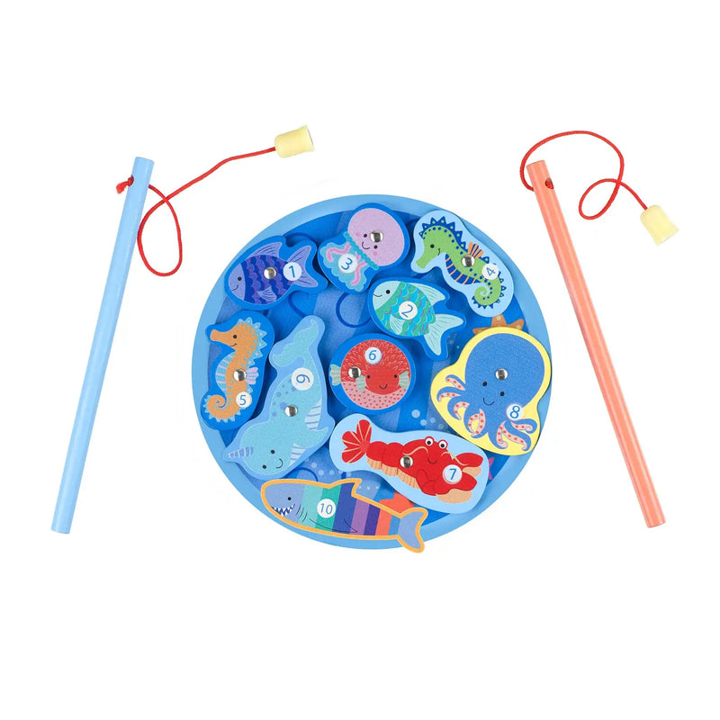 *Pre-Order* Orange Tree Toys Magnetic Wooden Fishing Game