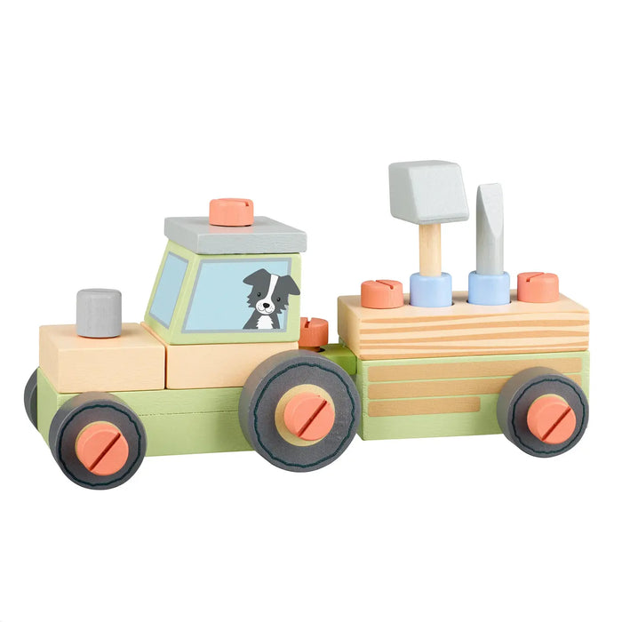 *Pre-Order* Orange Tree Toys Buildable Tractor