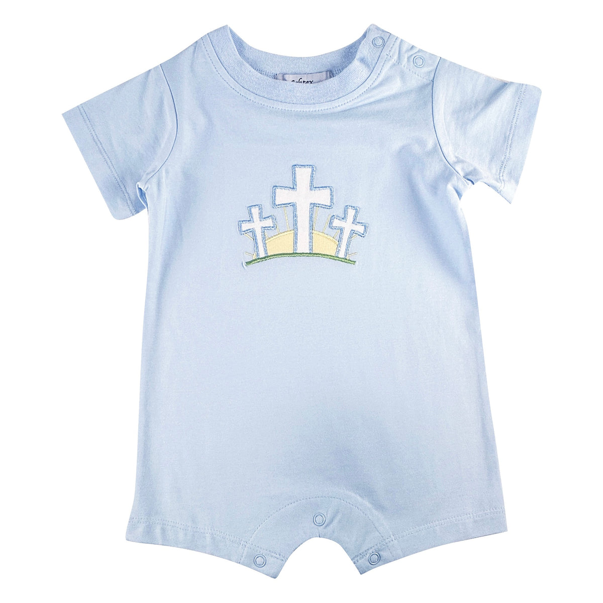 *Pre-Sale* Ishtex Crosses Romper - Blue