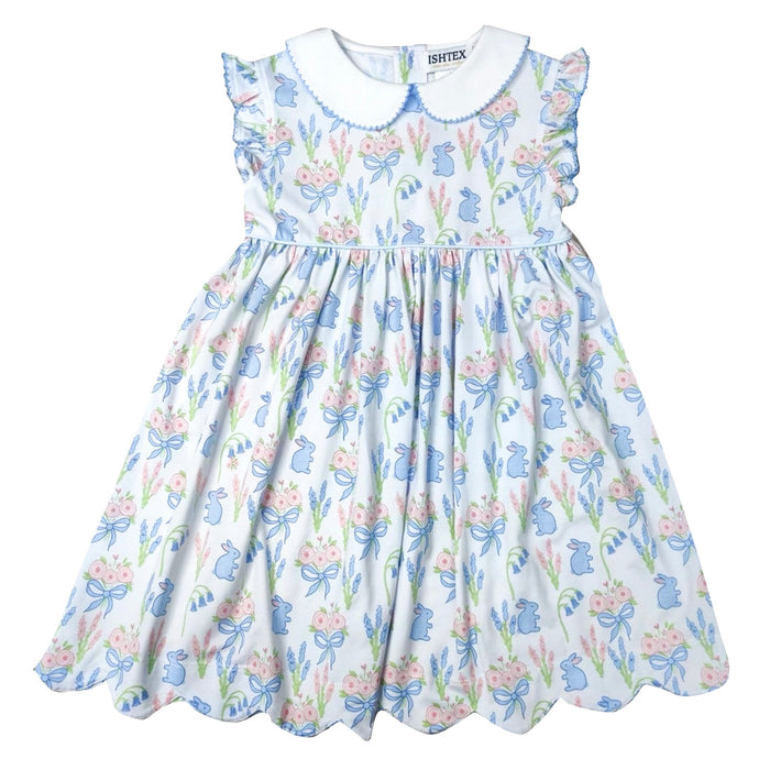 *Pre-Order* Ishtex Bunny Dress - Blue